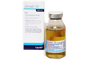 Zenalb %20 50 Ml Iv Infuzyon Icin Dusuk Tuzlu Solusyon Iceren 1 Flakon