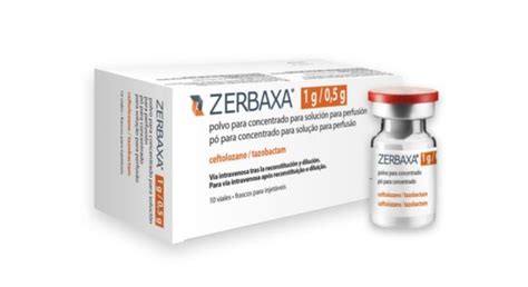 Zerbaxa 1g/0,5g Inf. Kons. Coz. Hazirlamak Icin Toz Iceren 10 Flakon