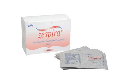 Zespira 4 Mg Pediyatrik Oral Granul 84 Sase