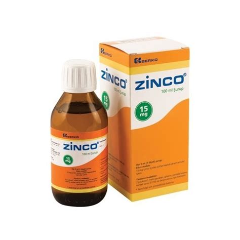 Zinclomin 15 Mg/5 Ml 100 Ml Surup
