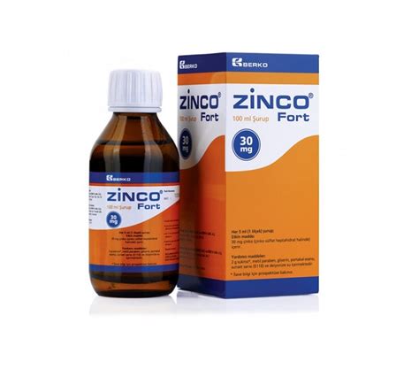 Zinco 30 Mg Fort Surup