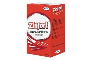 Zinfort 110 Mg /5 Ml Surup 100 Ml