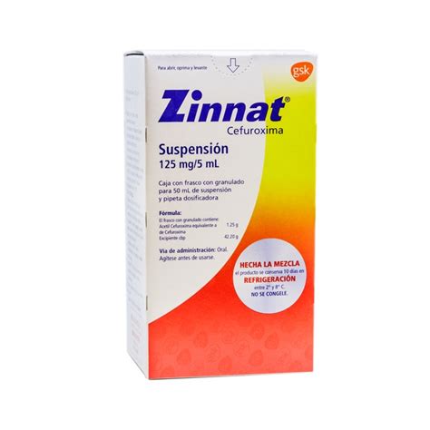 Zinnat 125 Mg 100 Ml Surup