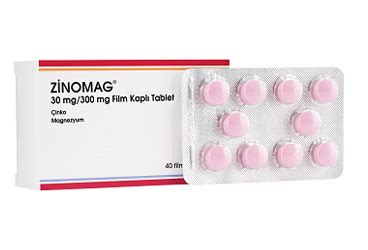 Zinomag 30 Mg/300 Mg Film Kapli Tablet (40 Tablet)