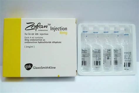Zofran 8 Mg/4 Ml 1 Ampul