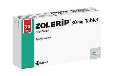 Zolerip 30 Mg 28 Tablet