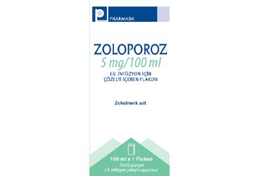 Zolka 5mg/100 Ml Iv Infuzyon Icin Kons. Cozelti Iceren 1 Flakon