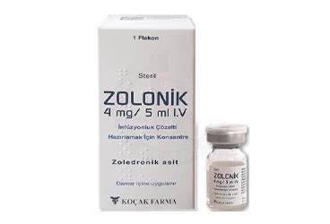Zolonik 4 Mg/5 Ml I.v. Infuzyonluk Cozelti Hazirlamak Icin Konsantre (1 Flakon)