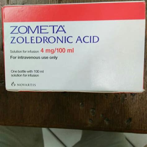 Zomtu 4 Mg/100 Ml Iv Infuzyon Icin Cozelti Iceren Flakon