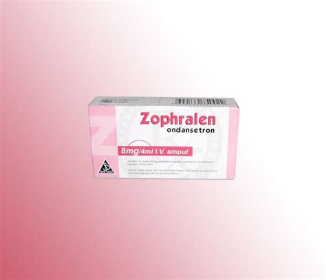 Zophralen 8 Mg/4 Ml Iv 5 Ampul